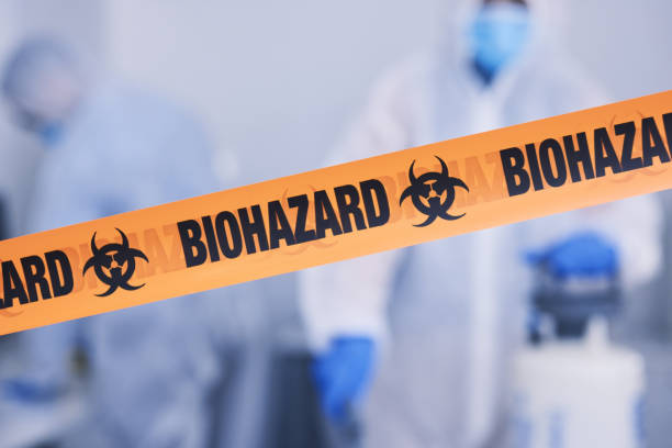 Professional Biohazard Cleanup technician working in Plymouth, NE